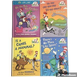 4 New Books in the "Cat in the Hat's Learning Library" Series - Hardbacks